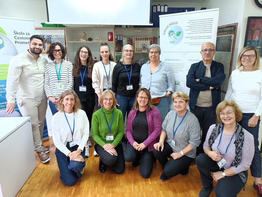 Projekt Green Skills 4 VET – sastanak partnera u ŠCP-u