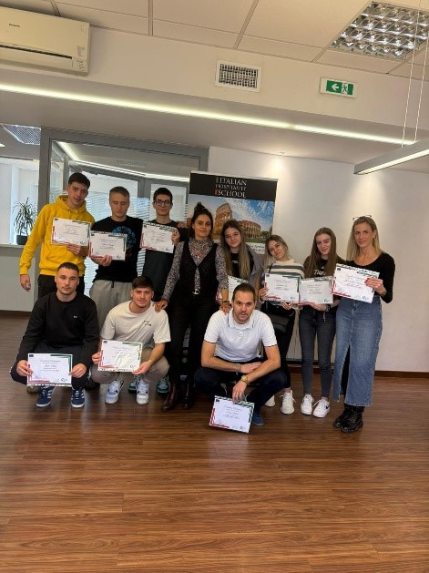 STEP 4 – mobilnost učenika u Italian Hospitality School, Rim, Italija